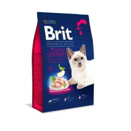 Корм сухий Brit Premium Sterilized Chicken для стерилізованих котів, курка 8 кг