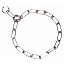 Нашийник Flamingo Long Link Chain ланцюжок для собак, довге ланка, метал, 66 см, 4 мм