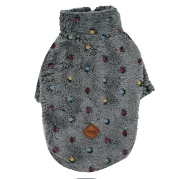 Батник Paw Star Bonibon Plush для собак, розмір XXL, сірий