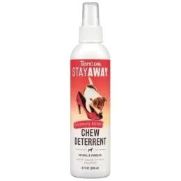 Спрей Tropiclean Stay Away, проти розгризання, для собак, котів, гризунів і птахів, 236 мл