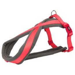 Шлея Trixie Premium Touring Harness для собак, 26-38 см, 10 мм, розмір XXS-XS, кораловий
