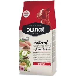 Сухий корм Ownat Classic Energy для дорослих собак з високим рівнем фізичної активності, 20 кг