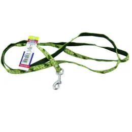Повідець Coastal Pet Attire Weave для собак, нейлон, принт ромашка, зелений, 120×2.5 см