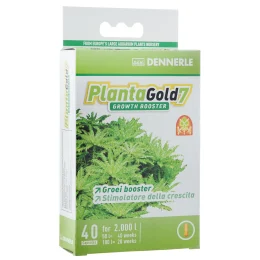 Стимулятор росту Dennerle PlantaGold 7 для всіх акваріумних рослин в капсулах, 40 шт.