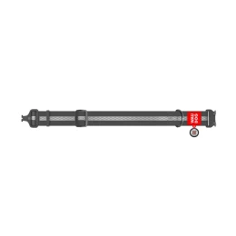 Нашийник водостійкий WAUDOG Waterproof для собак, світловідбиваючий, метал, XXL, 40 мм/43-70 см, сірий