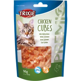 Ласощі Trixie для котів, кубики з куркою, 50 г