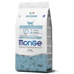 Сухий корм MONGE CAT Monoprotein Kitten з фореллю, 1.5 кг