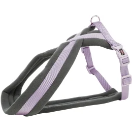 Шлея Trixie Premium Touring Harness для собак, 60-100 см, 25 мм, розмір L, бузковий