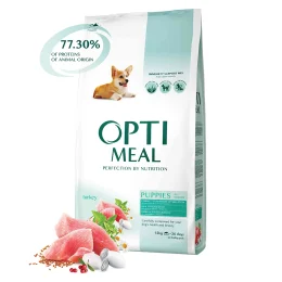 Сухий корм Optimeal для цуценят всіх порід, з індичкою, 12 кг