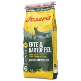 Сухий корм Josera Adult Grainfree Ente & Kartoffel беззерновой для дорослих собак, з м'ясом качки, 15 кг
