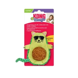 Іграшка KONG Wrangler AvoCATo для котів, 5.72×11.43×10.8 см