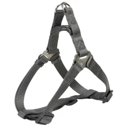 Шлея Trixie Premium One Touch Harness для собак, 30-40 см, 10 мм, розмір XS-S, графіт