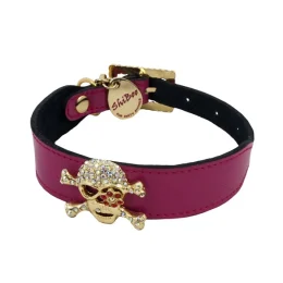Нашийник Shiboo Candy Pink Pirate-25 для собак, рожевий, 2.5 × 35 см