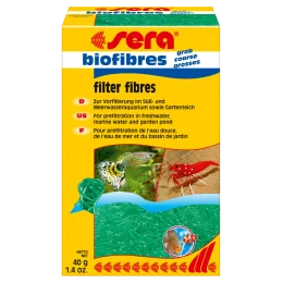 Синтетичний наповнювач Sera Biofibres Coarse для фільтрів, 40 г