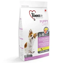 Сухий корм 1st Choice Puppy Toy & Small Lamb & Fish для цуценят міні та малих порід, з ягням і рибою, 2.72 кг