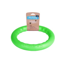 Кільце для апортировки PitchDog, салатова, діаметр - 20 см
