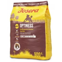 Сухий корм Josera Adult Optiness для дорослих собак середніх і великих порід, з ягням, птицею і рисом, 900 г