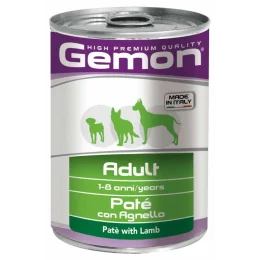 Вологий корм GEMON DOG WET Adult паштет з ягням 0,4 кг