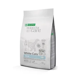 Сухий беззерновий корм Nature's Protection Superior Care White Cats для дорослих котів, з оселедцем, 7 кг