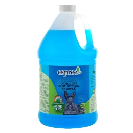 Шампунь Espree Dark Coat Aloe Herb Oil Shampoo для темних, чорних, сірих забарвлень для собак, 3,79 л