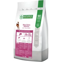 Сухий корм Natures Protection Mini Extra Salmon Adult Small Breeds для собак малих порід, 7.5 кг
