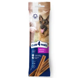 Жевальние палички Клуб 4 Лапи Dental Sticks Premium для дорослих собак великих порід, 117 г, 3 палички