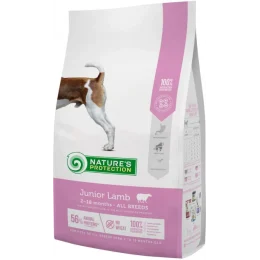 Сухий корм Natures Protection Junior Lamb All Breeds для цуценят, 7.5 кг