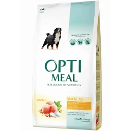Сухий корм Optimeal для дорослих собак великих порід, з куркою, 12 кг