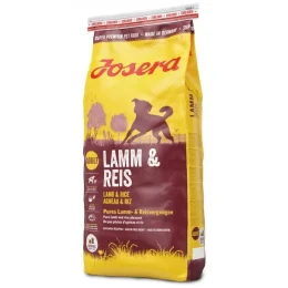 Сухий корм Josera Adult Lamm & Reis для дорослих собак великих порід, з м'ясом ягняти, 15 кг
