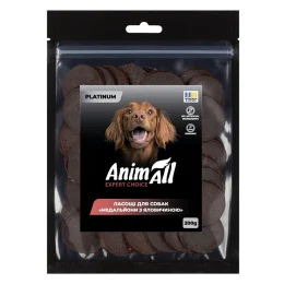 Лакомства AnimAll Platinum Медальоны с говядиной для собак, 200 г