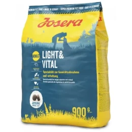 Сухий корм Josera Light & Vital Дієтичний для дорослих собак для контролю надмірної ваги, з птахом, 900 г