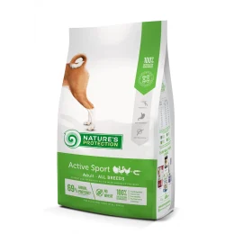 Сухий корм Natures Protection Active Sport Adult All Breeds для активних собак всіх порід, 4 кг
