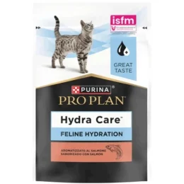 Вологий корм Purina PRO PLAN Hydra Care для дорослих котів для збільшення споживання рідини, з лососем, 75 г
