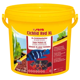 Sera Cichlid Red XL гранули для великих м'ясоїдних цихлид, 10000 мл