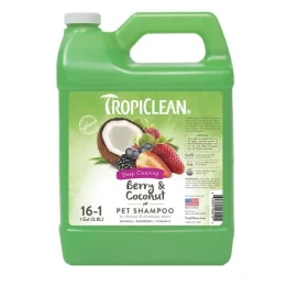 Шампунь Tropiclean Berry and Coconut 1:16 глибоке очищення 3,78 л.