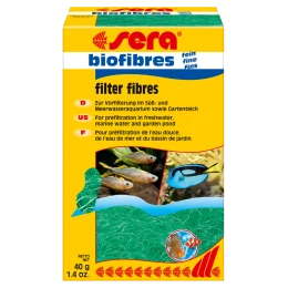 Синтетичний наповнювач Sera Biofibres Fine для фільтрів, 40 г