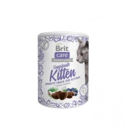 Ласощі Brit Care Superfruits Snack Kitten для кошенят, хрусткі, курка, 100 г