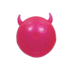 М'яч AnimAll Fun для собак чортик з пищалкою, 45 мм, рожевий
