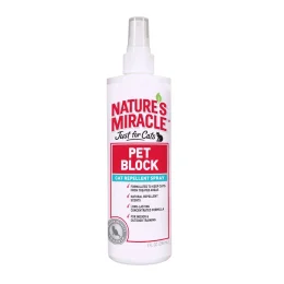 Спрей Nature's miracle 8in1, що відлякує кішок, 236 мл