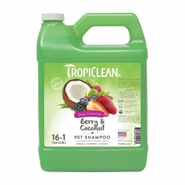 Шампунь TropiClean Berry & Coconut "Ягода і кокос" для собак і котів, 3,8 л