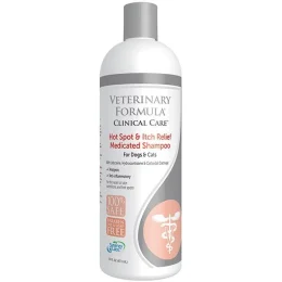 Шампунь Veterinary Formula Hot Spot & Itch Relief Medicated Shampoo для собак і котів, 45 мл