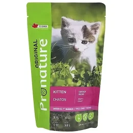 Сухий корм Pronature Original Kitten Chicken з куркою, для кошенят, 340 г