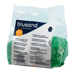Кварцовий пісок Ferplast Blusand Green для акваріума зелений, 500 г
