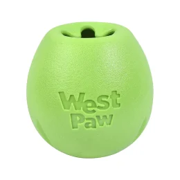 Іграшка для собак West Paw Rumbl Jungle Green, для ласощів, зелена, 10 см