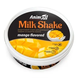 Додатковий корм AnimAll MilkShake для котів та собак, зі смаком манго, 30 г