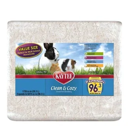Підстилка Kaytee Clean &amp; Cozy White для гризунів, целюлоза, біла, 28.3 л