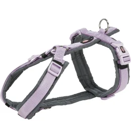 Шлея Trixie Premium Trekking Harness для собак, 80-97 см, 25 мм, розмір XL, бузковий-графіт