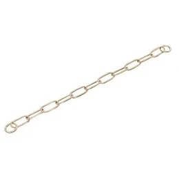 Нашийник Sprenger Extra Long Link для собак, з широким ланкою, куроганная сталь, 4 мм, 76 см