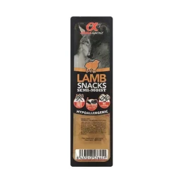 Напіввологі ласощі Alpha Spirit Snacks Lamb для собак всіх порід зі смаком ягняти, 35 г