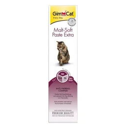 Паста GimCat Malt-Soft Extra, для виведення шерсті, для кішок, 200 г